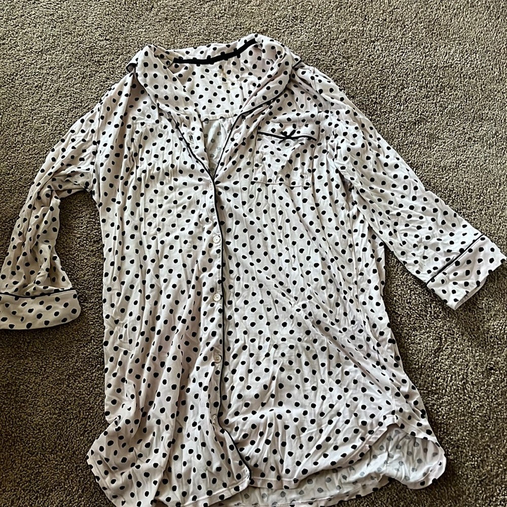 Kate spade button down nightie